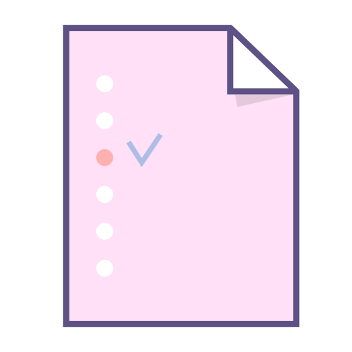 Check list, doc, file, list, paper icon